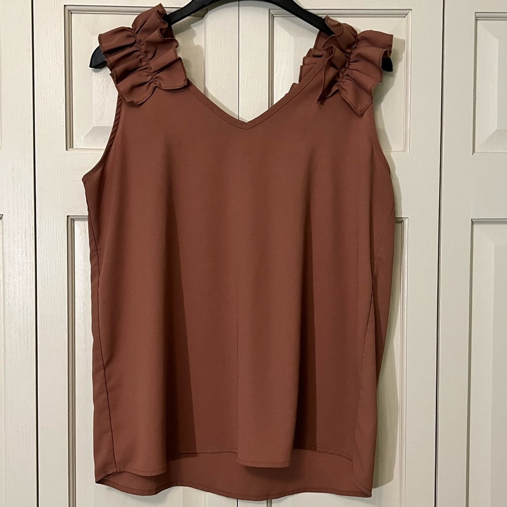Zenana Dressy Tank, Size L